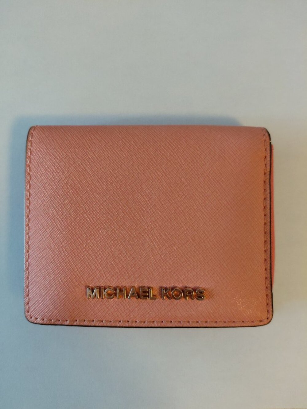 Michael Kors Pink/Salmon Leather Wallet